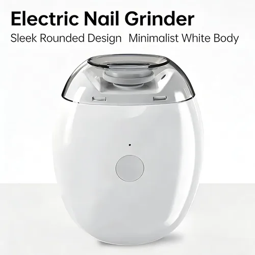 Vista 2 de 2 piezas de amoladora de uñas automática universal, 2026 portátil 3 en 1 con luz LED y 3 velocidades, cortador de uñas automático silencioso