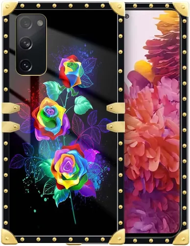 Vista 12 de 1-Fantasy Manor - Funda protectora de TPU suave a prueba de golpes, compatible con Samsung Galaxy S20 FE de 6.5 pulgadas 1-Fantasy mansión