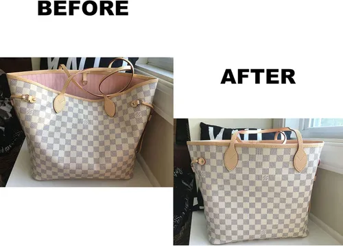 Vista 7 de AlgorithmBags Design for LV Neverfull NF GM - Organizador de bolso, forro de fieltro de 0.118in (bailarina rosa)