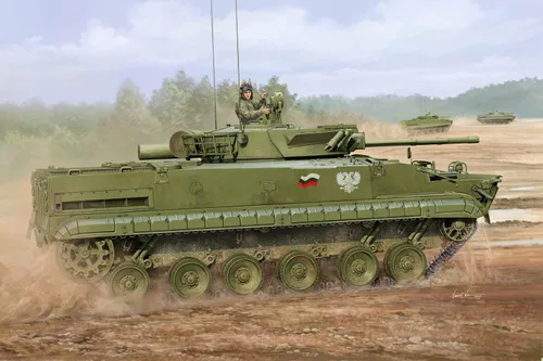 Vista 2 de Trumpeter Kit de construcción ruso BMP-3F IFV (TR01529)