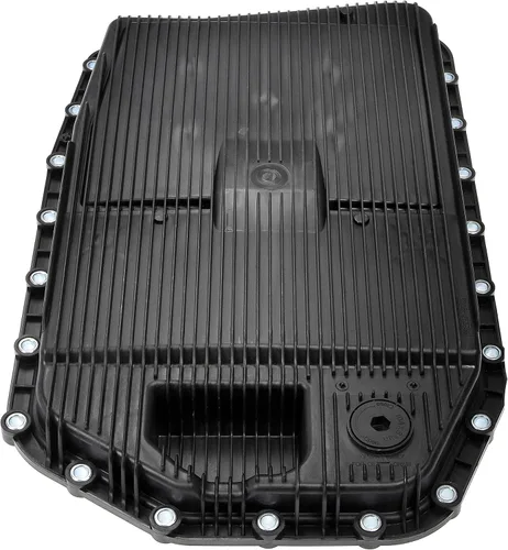 Vista 5 de Dorman 265-851 Bandeja de transmisión con tapón de drenaje, junta y pernos compatible con modelos seleccionados de BMW (OE FIX)