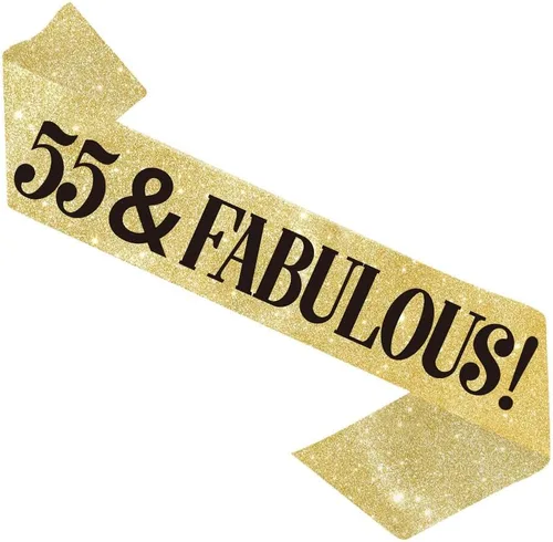 Vista 10 de Banda de cumpleaños número 50 – Banda de cumpleaños «50 & Fabulous» – Banda de cumpleaños 50 para mujer – Banda de cumpleaños 50 para hombres