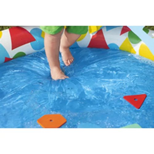 Vista 17 de Bestway Piscina Hinchable Infantil Aprendizaje 120x117x46 cm +4 meses Jardin 52378