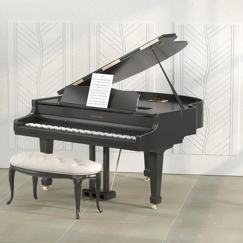 Vista 9 de TONOR 4 piezas de paneles acústicos, paneles de pared insonorizados de patrón de hojas de 47.2" x 23.6" x 0.35", autoadhesivos completos, paneles