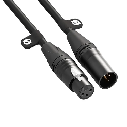 Vista 2 de RØDE XLR-3 Cable XLR Premium (3m, Negro)