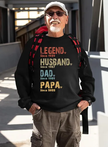 Vista 3 de Personalized Grandpa Shirt, Grandpa The Man The Myth The Legend Shirt, Grandpa Shirt, Papa Shirt, Fathers Day Shirts