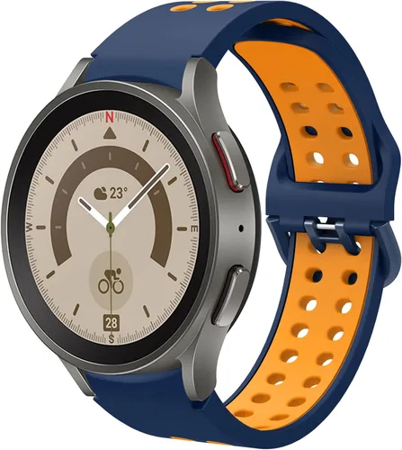 Vista 30 de VeveXiao Correa deportiva compatible con Samsung Galaxy Watch 5 Pro de 1.772 pulgadas/Watch 4 Classic 1.654 pulgadas/1.811 pulgadas, sin huecos