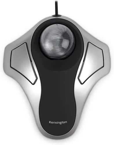Vista 9 de Kensington Orbit Trackball Mouse (K64327F), color plateado y negro