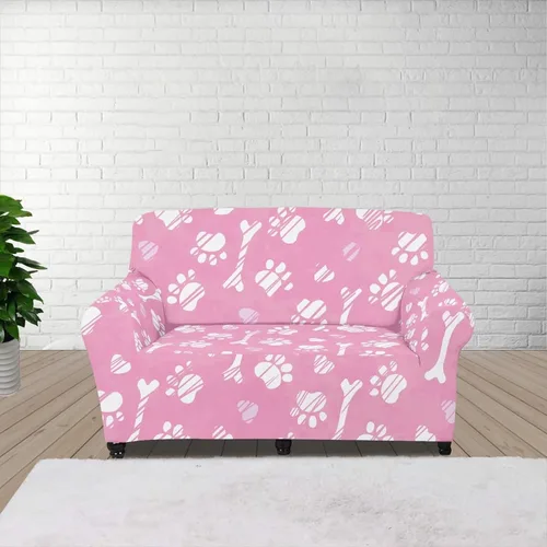Vista 23 de Funda de sofá con diseño de árbol de bandera estadounidense para sofás y sofás, decoración navideña, funda antideslizante para sofá de 1 cojín
