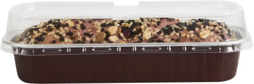 Vista 12 de Restaurantware - Mini moldes para pasteles de 6.8 onzas, 6.5 x 2.6 x 1.2 pulgadas, 100 tazas redondas para hornear, desechables, con tapas de Café
