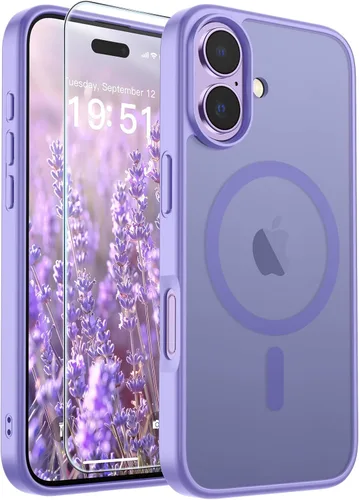 Vista 155 de SUPFINE Funda magnética para iPhone SE 2022 (3ª)/2020 (2ª), iPhone 8 (compatible con MagSafe) (protección contra caídas de grado militar), funda