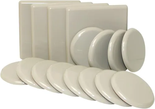 Vista 2 de Deslizadores de muebles reutilizables para superficies tapizadas, 4702995N