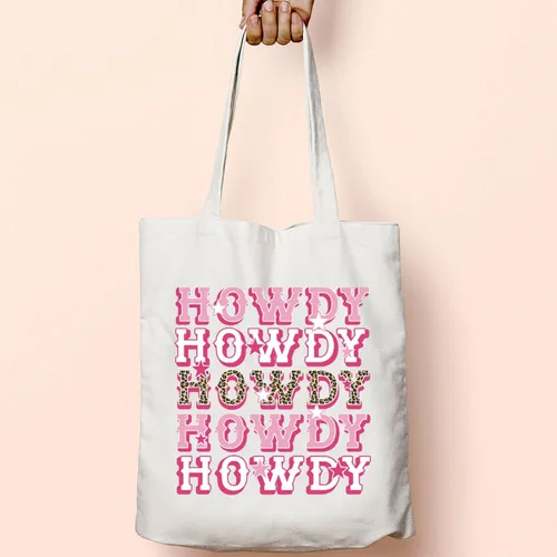 Vista 5 de TOBGB Howdy Gift - Bolsa de mano inspirada en Howdy Western Gifts Western Country Southern Cowgirl Gifts Western Cowgirl