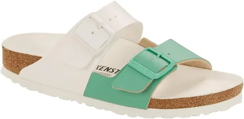Vista 137 de Birkenstock Sandalias unisex Arizona con plantilla suave para adultos Lima activa