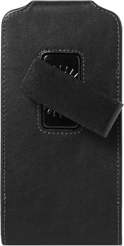 Vista 4 de Funda de piel sintética con clip giratorio vertical para cinturón para Samsung Galaxy S24 Ultra, Note 20, Note 10+, S23+, S22+, S21+, S20 Plus, A15