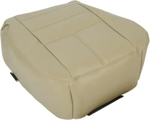 Vista 2 de Cubierta del asiento del conductor de cuero marrón para Ford F250 F350 F450 F550 Lariat 2008-10
