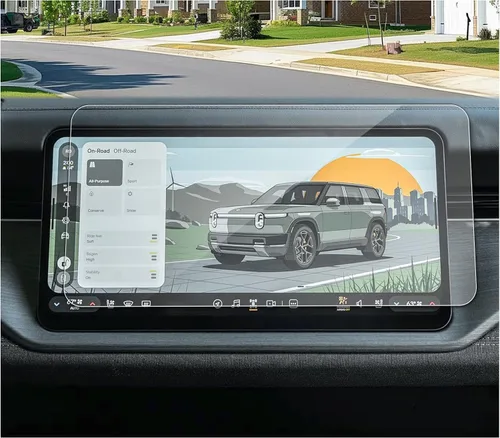 Vista 16 de SXCY Protector de pantalla para Jeep Wagoneer S 2025 (6 unidades) [GPS+Dash+pantalla central, nano] para Jeep Wagoneer S 2025, protector de pantalla