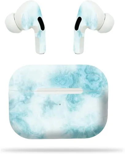 Vista 8 de MightySkins - Compatible con Apple Airpods Pro - Mármol ámbar Funda protectora de vinilo duradera y única Fácil de aplicar, quitar y cambiar