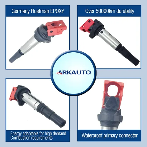 Vista 2 de Paquete de Bobina de Encendido de Alto Rendimiento de 4 Unidades Compatible con Mini R55 R56 R57 R58 R59 R60 R61 para BMW 1 Series F20 F30 F35