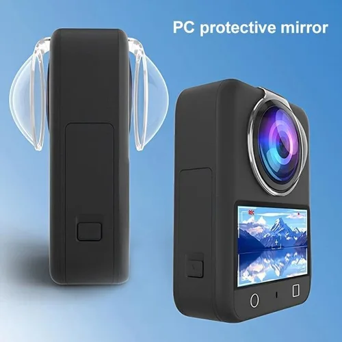 Vista 3 de Protector de lente para DJI Osmo 360, protector de lente de PC de alta transparencia, resistente a los arañazos y al polvo para lente de cámara