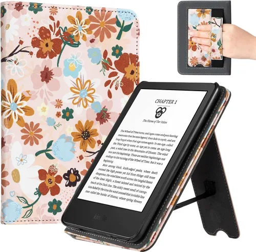 Vista 37 de CoBak Funda para todos los nuevos E-Reader de 6 pulgadas 2024 y 2022 (11 generación), funda inteligente de piel sintética, apagado y encendido