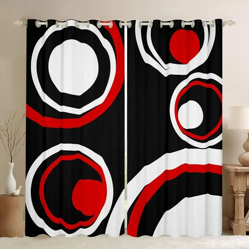 Vista 28 de Cortinas opacas de camuflaje con bandera estadounidense, regalo para niños, cortina de ventana de camuflaje verde con rayas negras, estrellas
