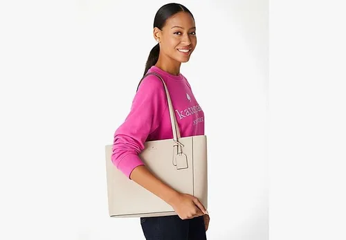 Vista 2 de Kate Spade New York Schuyler Bolso mediano, beige cálido