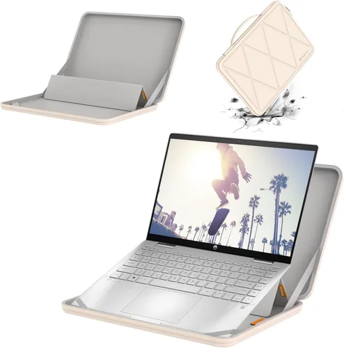Vista 13 de Smatree MS23T Funda protectora dura EVA con soporte compatible para HP Pro x360 Fortis 11 G11/G10/G9 de 11.6 pulgadas, HP Fortis 11 G9 Q/x360 11 G3