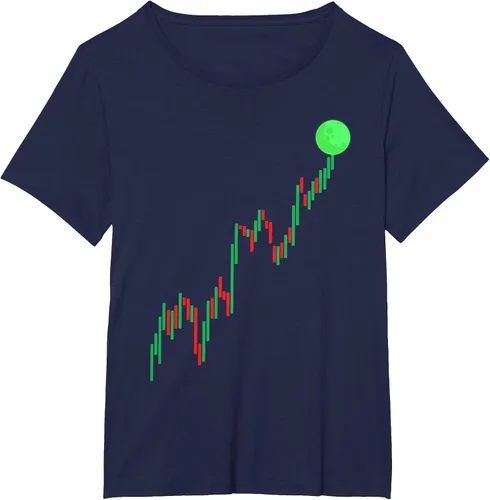 Vista 39 de Cute Stock Trading Design for Men Women Stock Market Trader T-Shirt Asphalt Grey