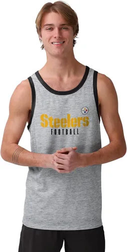 Vista 6 de FOCO NFL Mens NFL Team Logo Fashion Shirt Sleeveless Top