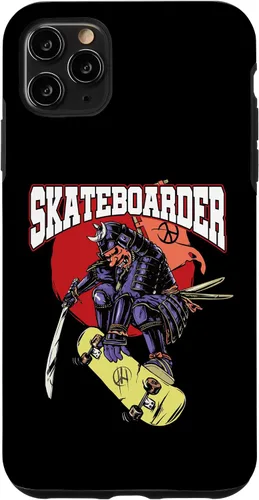 Vista 11 de iPhone 15 Skateboarding I Skater & Skateboard I Samurai Skateboarder Case