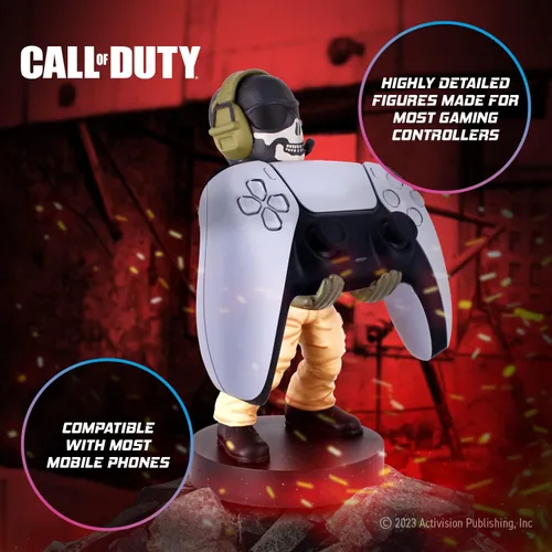 Vista 2 de Cable chavo Call Of Duty lt. Simon Ghost Riley