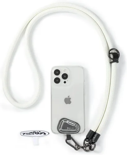 Vista 22 de Cordón para teléfono celular ×1, Pestaña de sujeción ×2, Correa de teléfono ajustable universal, Cruzada, Cordón para el cuello, Correa de cuerda