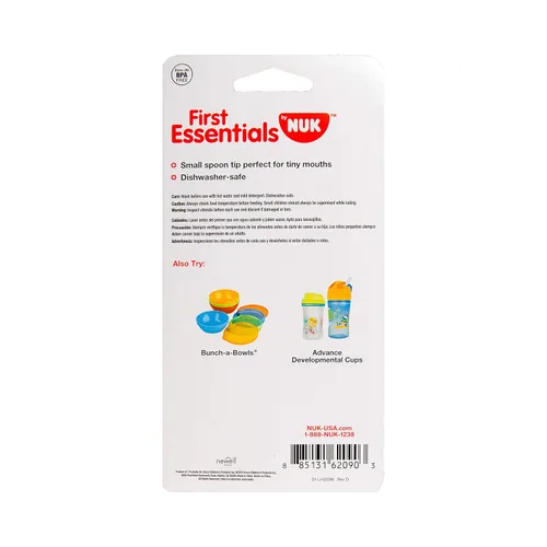 Vista 3 de First Essentials by NUK - Cucharas infantiles Soft-Bite