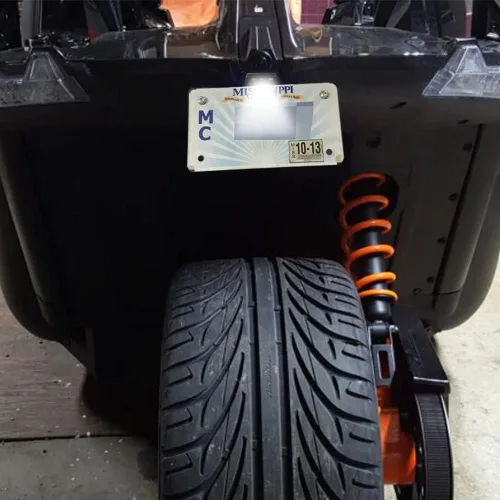 Vista 3 de Xitomer Soporte de placa compatible con Polaris Slingshot Base/SL/SL LE/SLR 2015-2017 Slingshot GT LE 18-20 / Polaris Slingshot R/R LE/S/SL/SLR