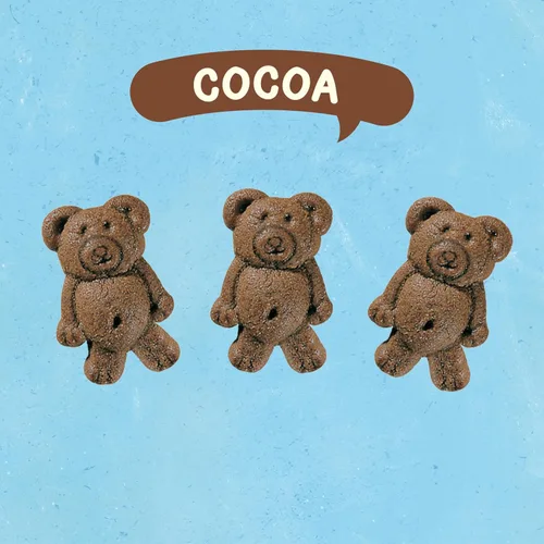 Vista 5 de Teddy Grahams Snacks Graham de chocolate, 6 cajas de 10 onzas