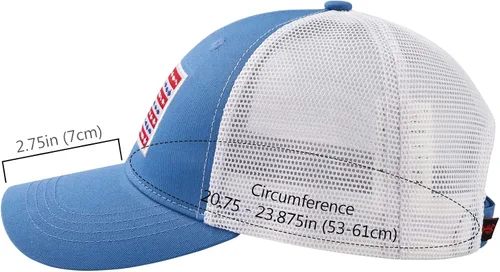 Vista 3 de BASSDASH Altimate - Gorro de pesca con espalda de malla para hombres y mujeres, gorra de béisbol ajustable