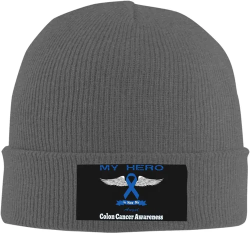 Vista 2 de Beanie Hat Unisex Stretchy Hat Soft Warmth Knit Hat Cap for Men & Women