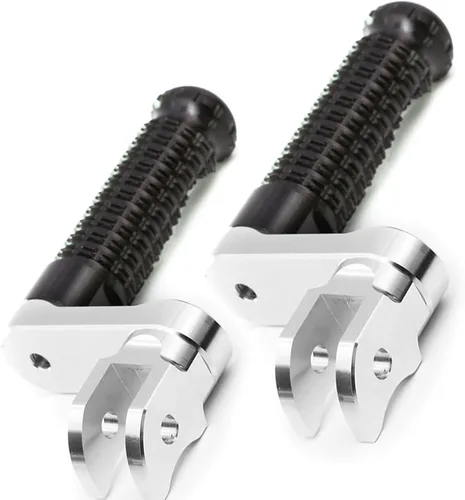 Vista 15 de MCMOTOPARTS M-PRO - Estriberas delanteras para bajar, color negro, compatible con STREET SCRAMBLER 2017-2018 17 18