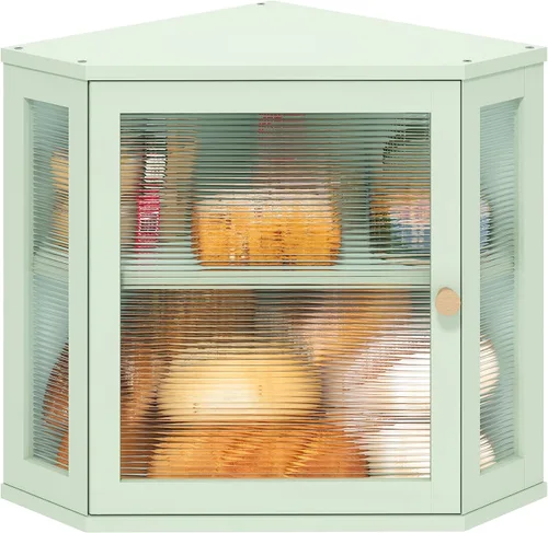 Vista 16 de viewcare Caja de Pan de Esquina para Encimera de Cocina, Caja de Pan de Madera de Bambú Negra, Caja de Almacenamiento de Pan de Gran Capacidad