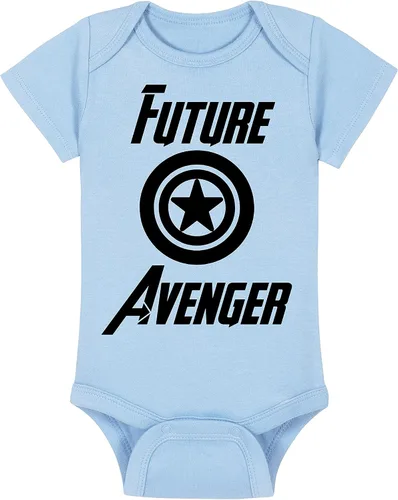 Vista 10 de Future Avenger - Mameluco de superhéroe para bebé, sombrero, manta, combinaciones de paquetes de baberos