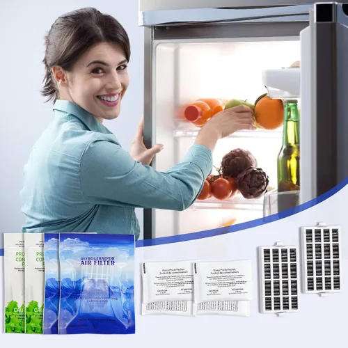 Vista 7 de AMI PARTS Filtro de aire de flujo fresco W10311524 AIR1 y repuesto para conservador de productos W10346771A compatible con refrigerador