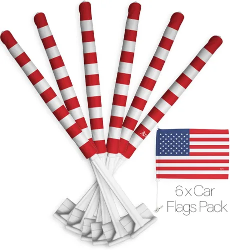 Vista 90 de Paquete de bandera de coche de la Copa del Mundo 2022 de Gales, bandera americana para carros, decoración de automóviles, pancarta pequeña