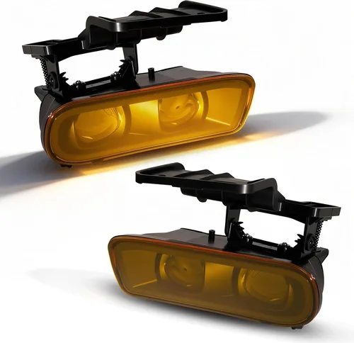 Vista 9 de Shocklight Luces antiniebla LED de repuesto para Dodge Ram 1500 2009-2012, Dodge Ram 2500 3500 2010-2018 Lámparas antiniebla izquierda y derecha