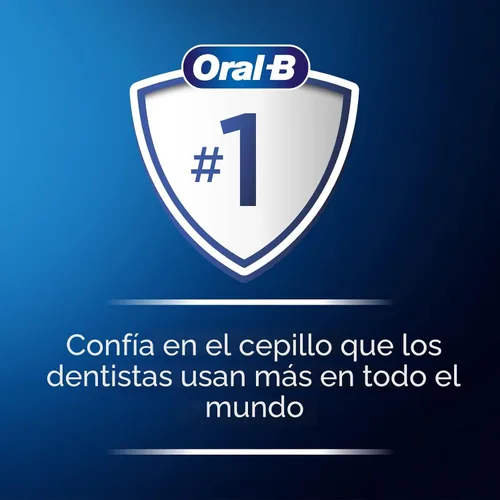 Vista 6 de Oral-B Smart 1500 Cepillo de dientes eléctrico con batería recargable, color negro