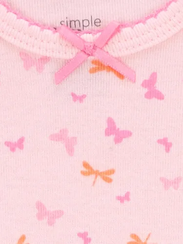 Vista 3 de Simple Joys by Carter's Paquete de 3 batas de algodón para bebé niña