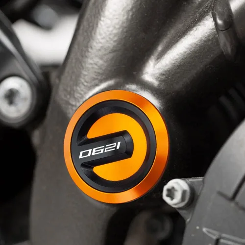 Vista 2 de Para 1290 Super Adventure 2015-2022 1290 Super Duke R 2014-2022 Tapa de agujero del marco, tapa decorativa para el marco, accesorios de motocicleta