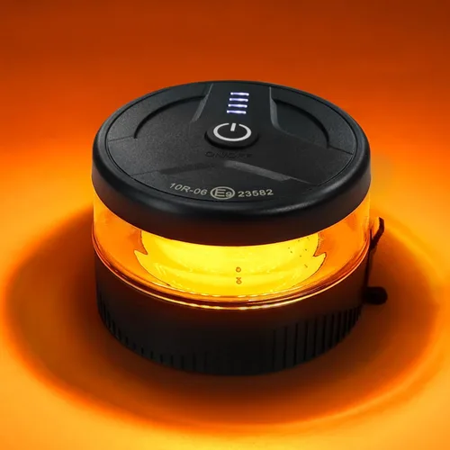 Vista 8 de NeaLia Luz de baliza inalámbrica magnética, luz estroboscópica USB-C, azul