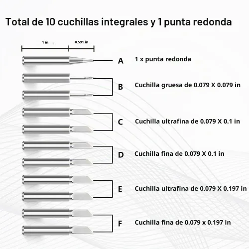 Vista 4 de Cuchillo caliente eléctrico cortador de plástico herramienta