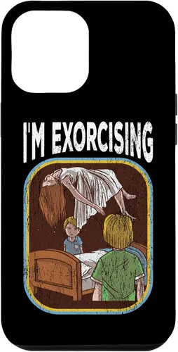 Vista 26 de Funda de nostalgia vintage de película de terror para iPhone 16